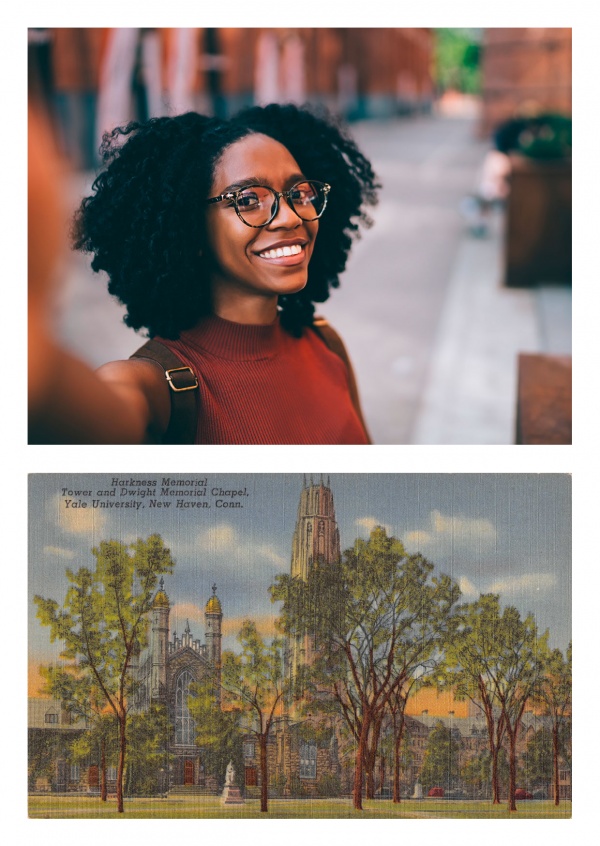 New Haven, Connecticut, Harkness Memorial Tower and Dwight Chapel, Yale University