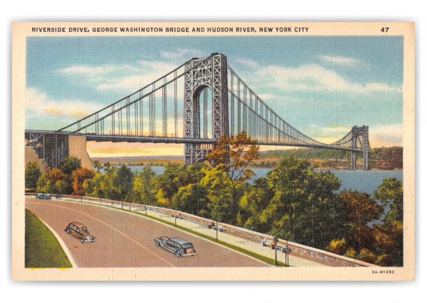 New York City, New York, Riverside Drive and George Washington Bridge