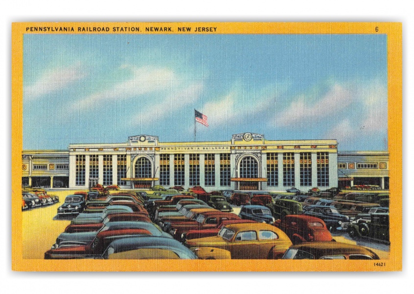 Newark New Jersey Pennsylvania Railroad Station