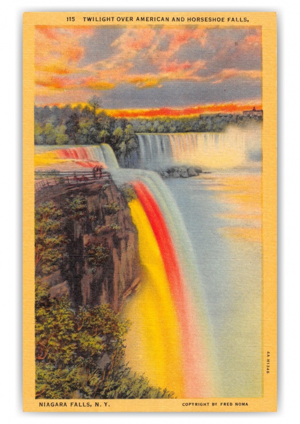Niagara Falls, New York, American and Horseshoe falls