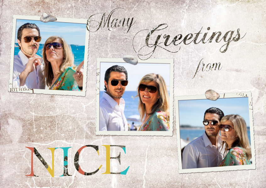 Many greetings from Nice