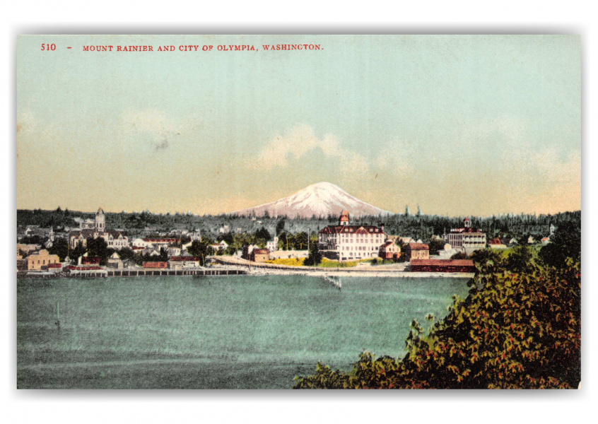 Olympia, Washington, Mount Rainier and City