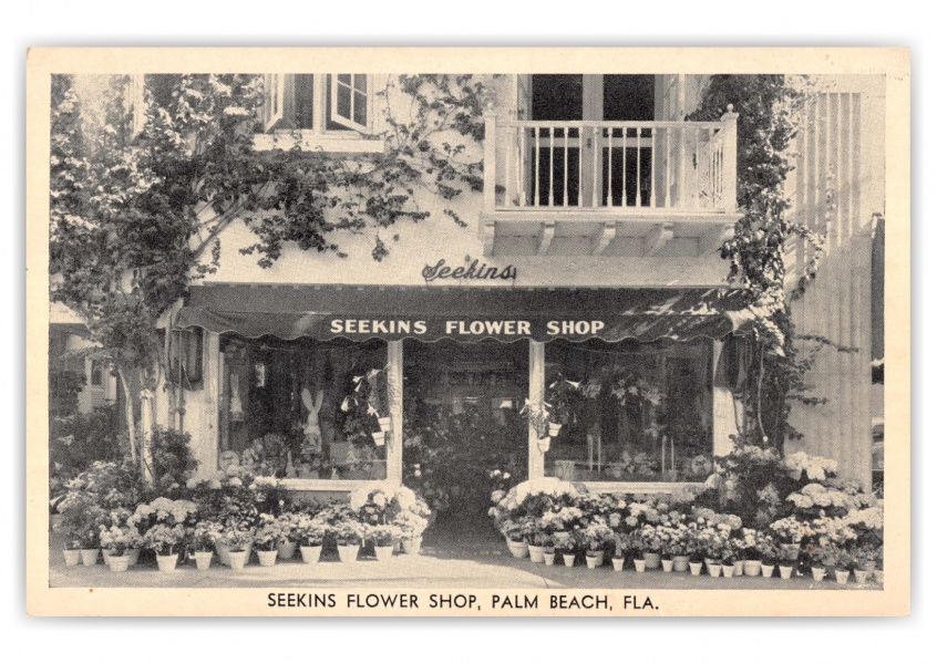 Palm Beach, Florida, Seekins Flower Shop