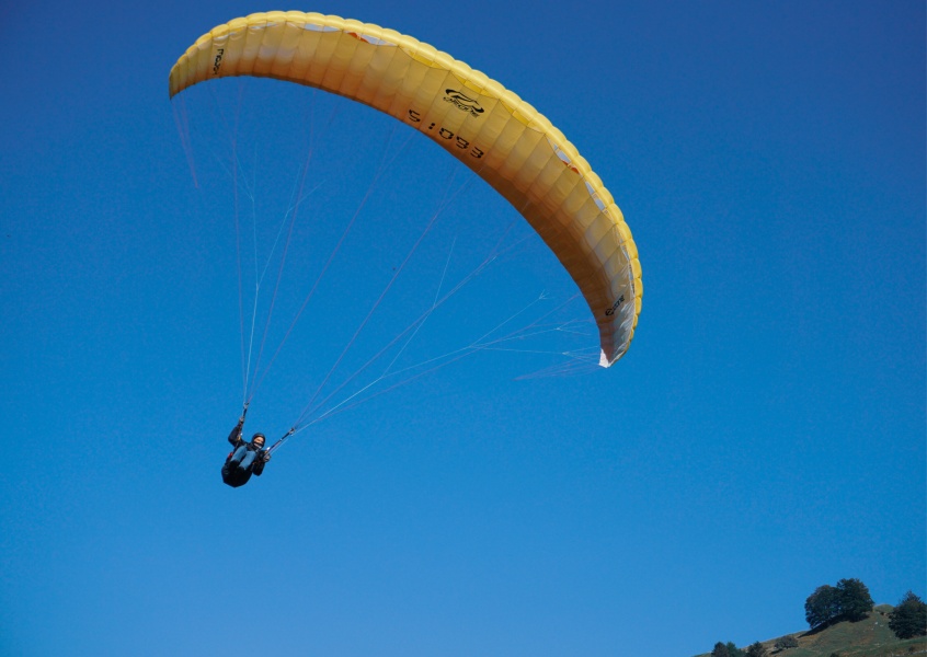 James Graf photo paragliding
