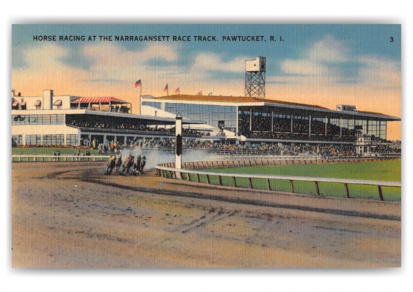 Pawtucket, Rhode Island, Horse Racing at narragansett Race Track