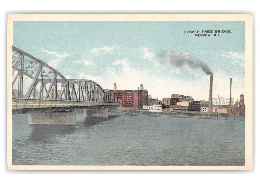 Peoria Illinois Lower Free Bridge