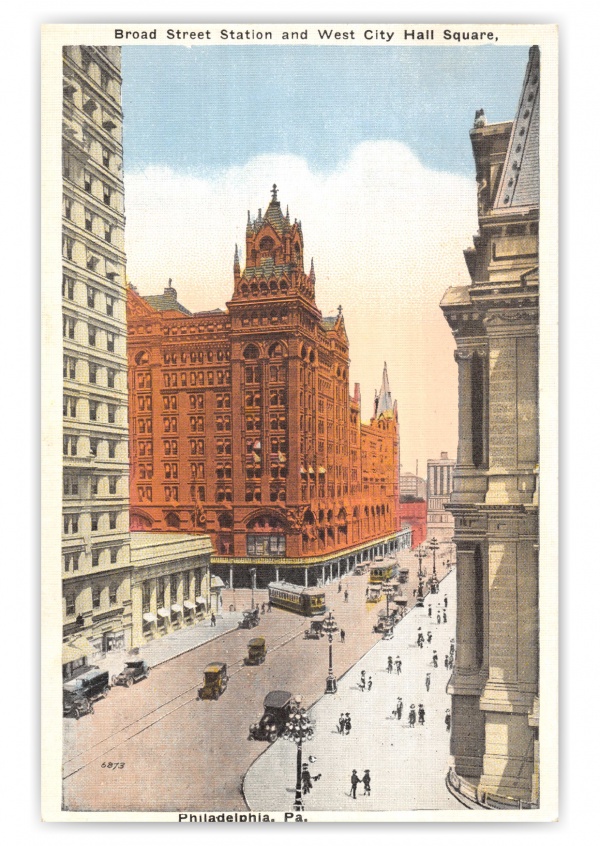 Philadelphia, Pennsylvania, Broad Street Station and City Hall Square