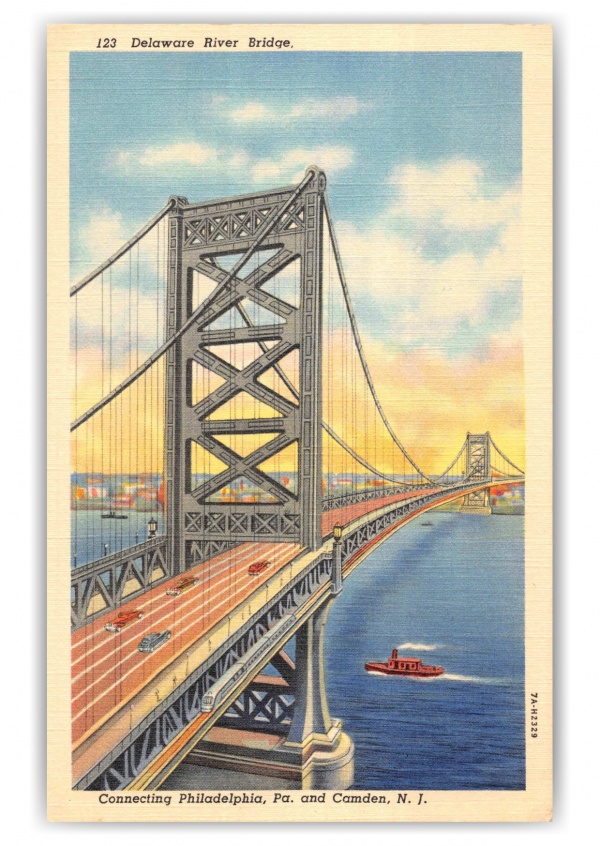 Philadelphia, Pennsylvania, Delaware Water Bridge
