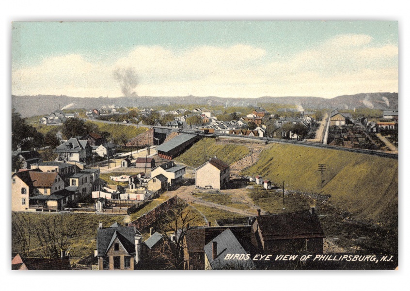 Phillipsburg, New Jersey,Birds-eye view