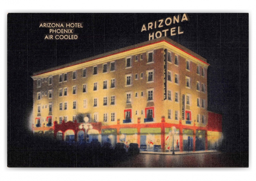 Phoenix Arizona Arizona Hotel at Night
