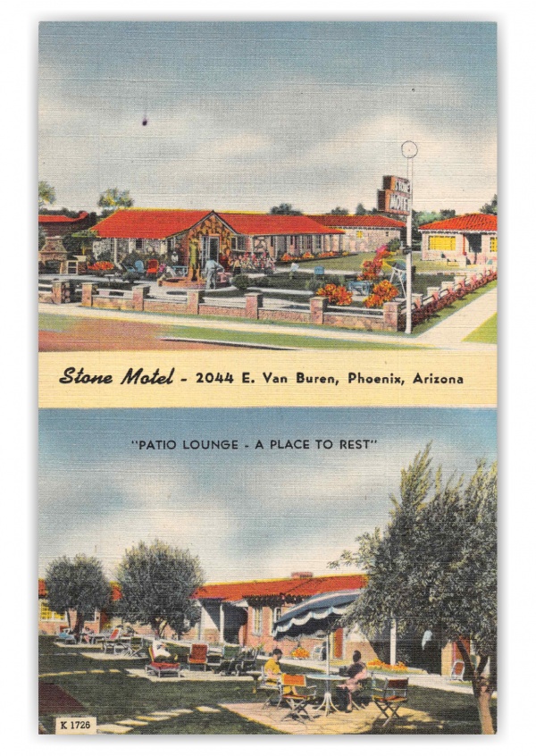 Phoenix Arizona Stone Motel