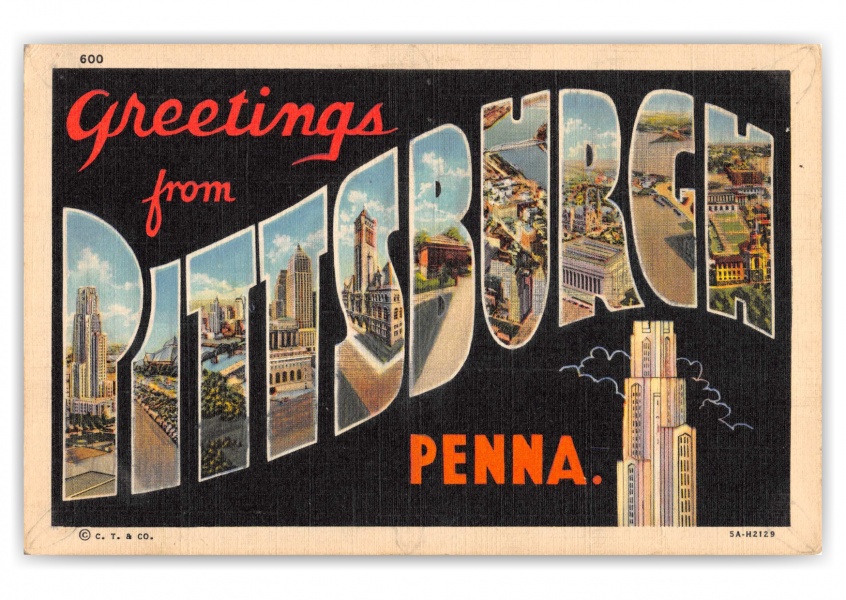Pittsburg, Pennsylvania, Greetings from