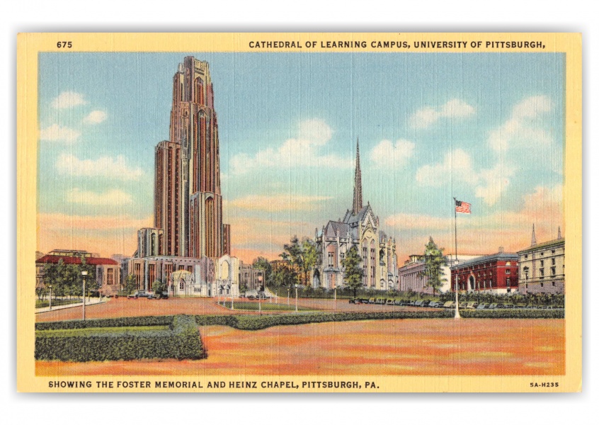 Pittsburgh, Pennsylvania, Cathedral and University of Pittsburgh