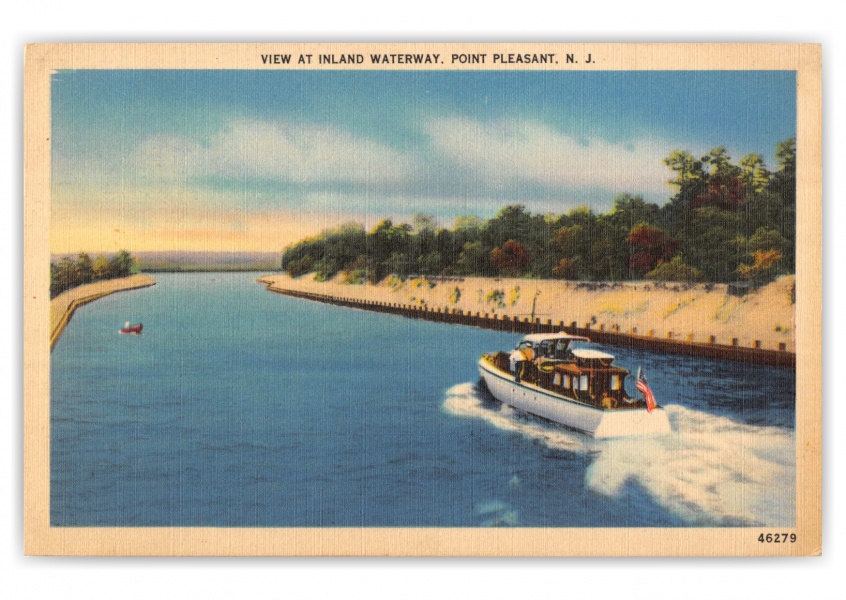 Point Pleasant, New Jersey, View at Inland Waterway