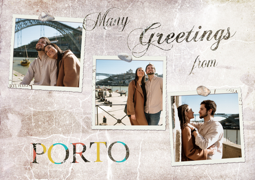 Many greetings from Porto