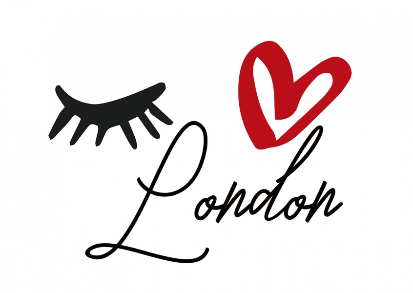 ilustración de los Ojos-amor de Londres