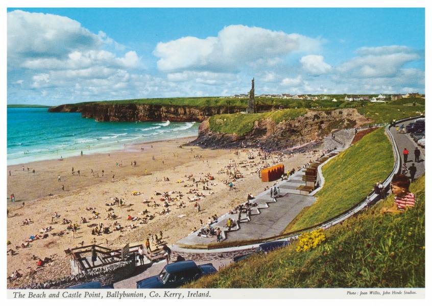 The John Hinde Archive Foto The Beach and Castle Point, Ballybunion