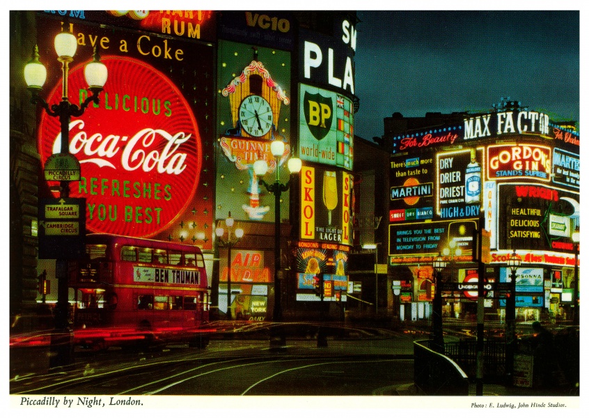 The John Hinde Archive Foto Piccadilly Circus 