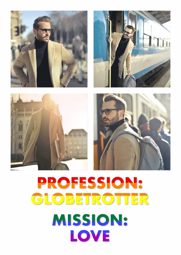 profesión: globetrotter misión: el amor