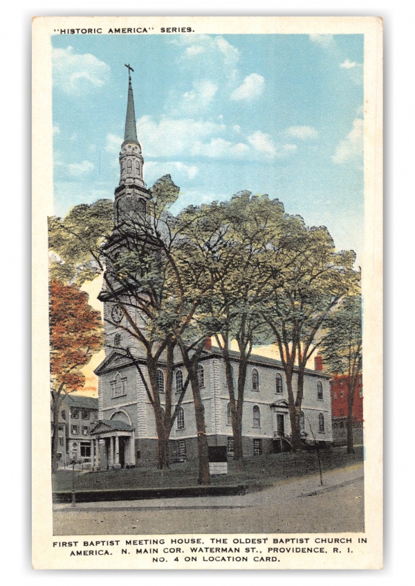 Providence, Rhode Island, First Baptist Meeting House