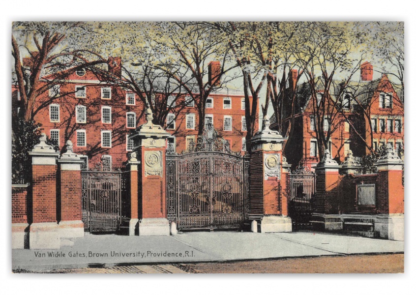 Providence, Rhode Island, Van Wickle Gates, Brown University