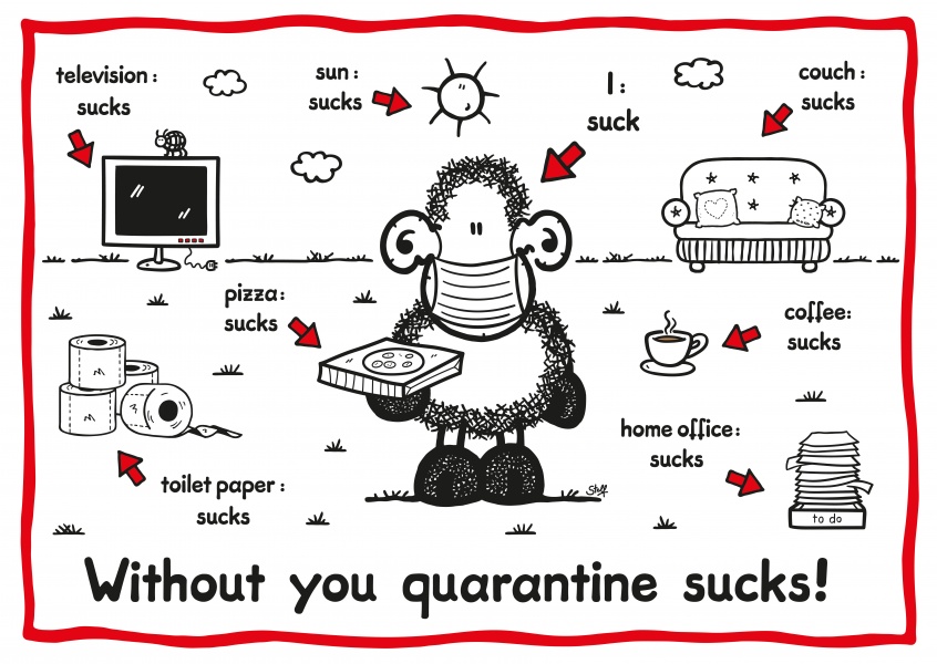 SHEEPWORLD Without you quarantine sucks!