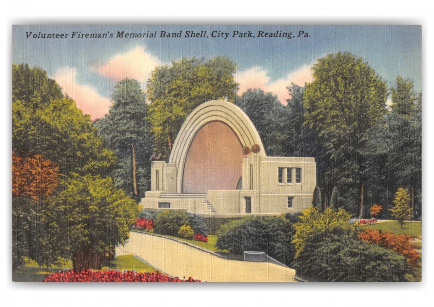 Reading, Pennsylvania, Fireman's Memorial, City Park