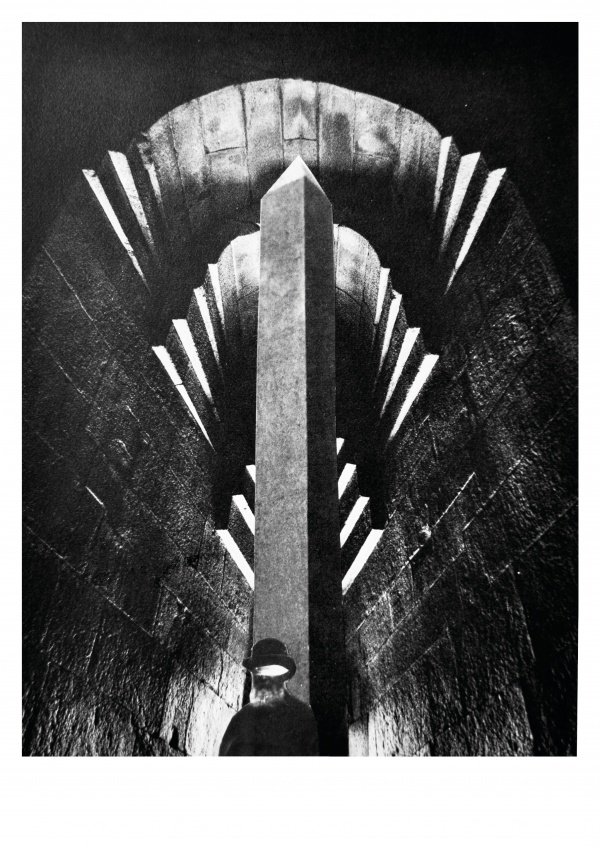 Belrost surrealistic black n white collage ritual