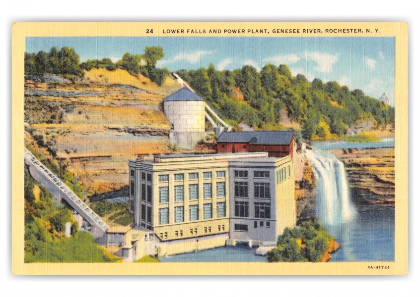Rochester, New York, Lower Falls and Power Plant