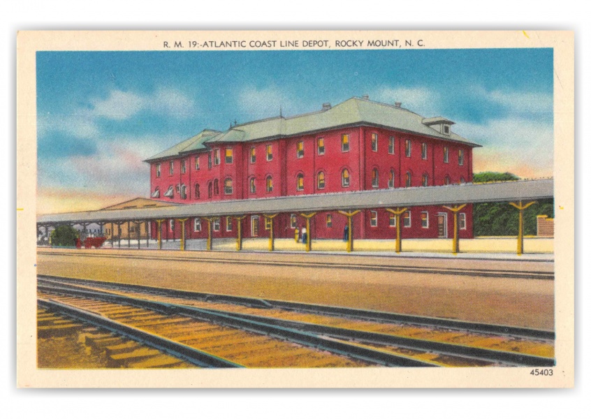 Rocky Mount North Carolina Atlantic Coast Line Depot