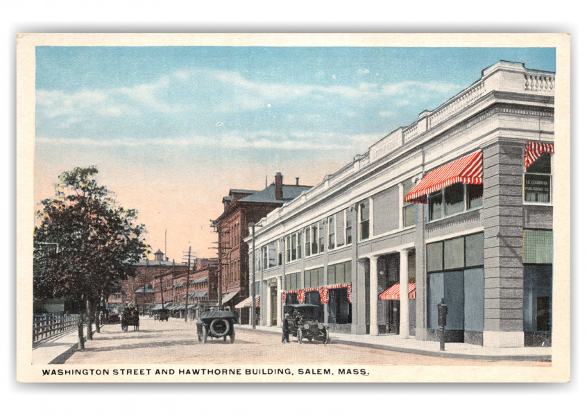 Salem, Massachusetts, Washington Street and Hawthrone Building