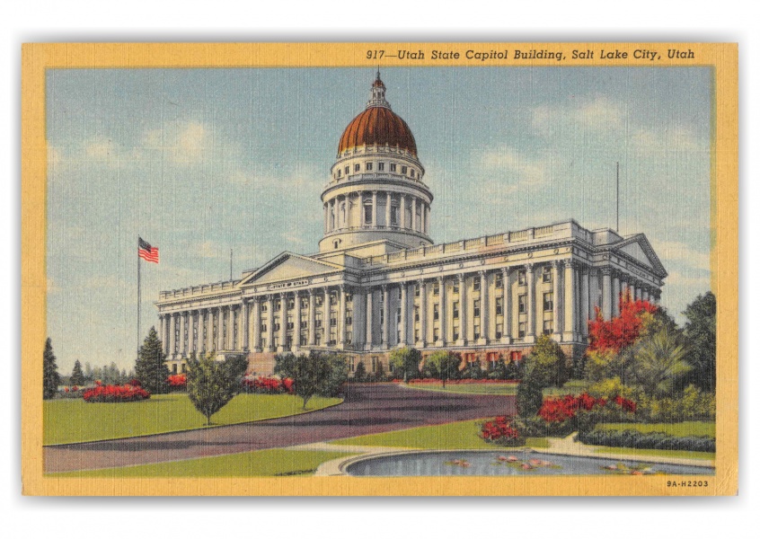 Salt Lake City Utah State Capitol Building