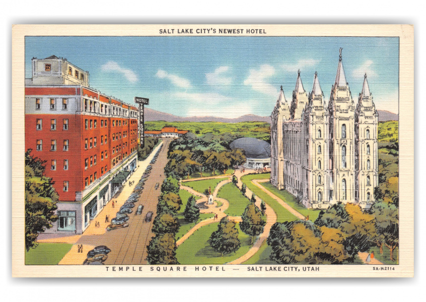 Salt Lake City, Utah, Temple Square Hotel