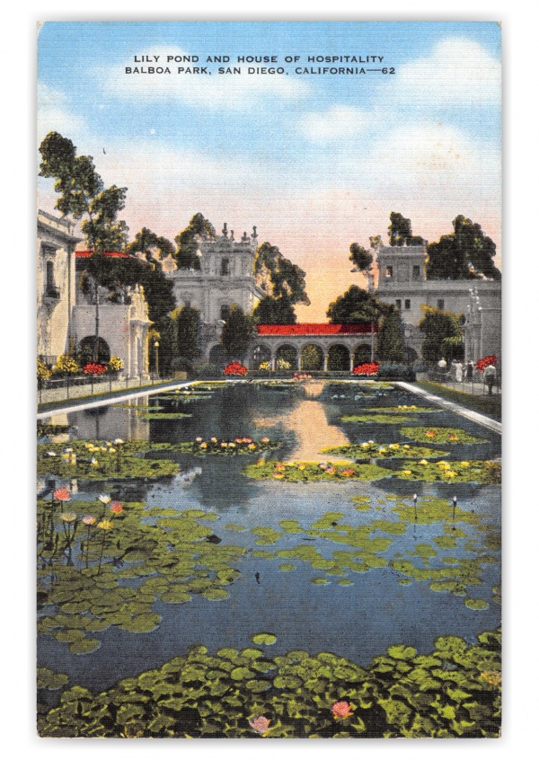 San Diego, California, Lily Pond and House of Hospitality