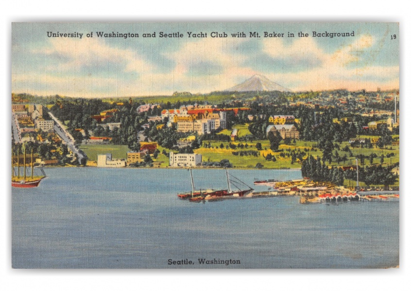 Seattle, Washington, Univeristy of Washington and Seattle Yacht Club