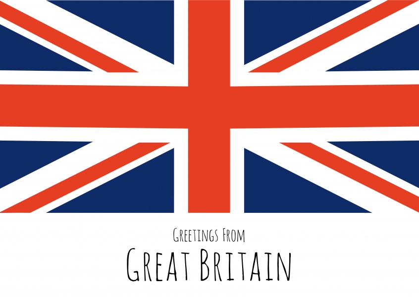 graphic flag Great Britain