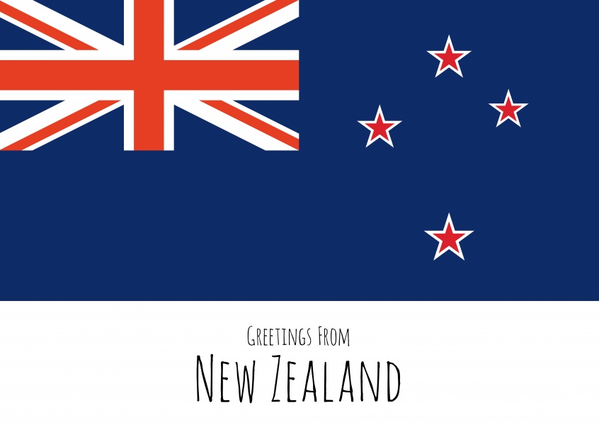 graphic flag New Zealand