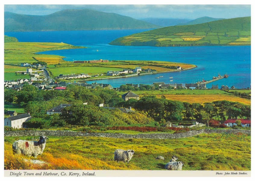 The John Hinde Archive photo Dingle Town and Harbour, Co. Kerry