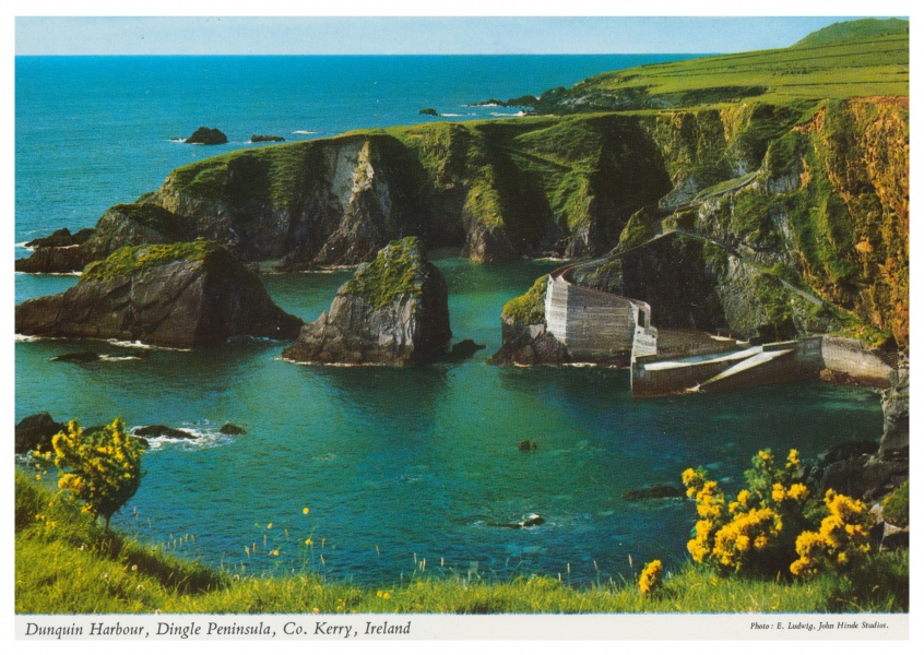 The John Hinde Archive photo Dunquin Harbour, Dingle, Co. Kerry