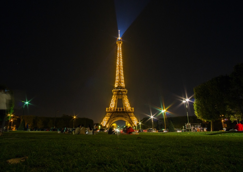 James Graf foto Paris Eiffeltornet