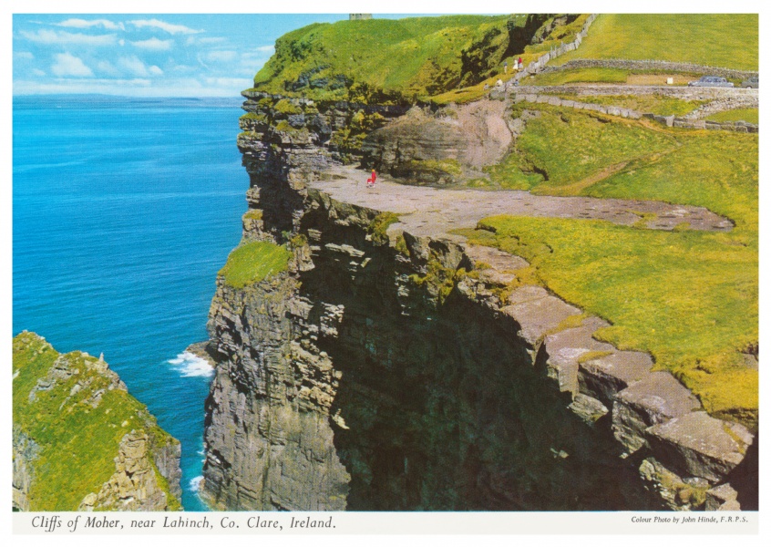 John Hinde Arkiv foto Cliffs of Moher