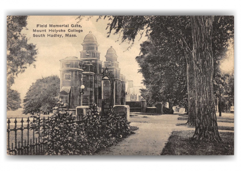 South Hadley, Massachusetts, Field memorial Gate, Mount Holyoke College
