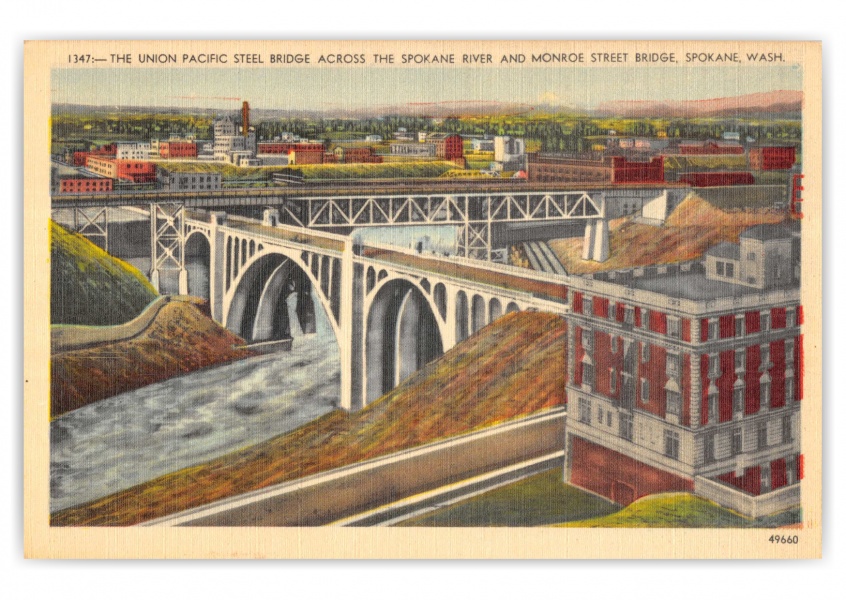 Spokane, Washington, The Union Pacific Steel Bridge