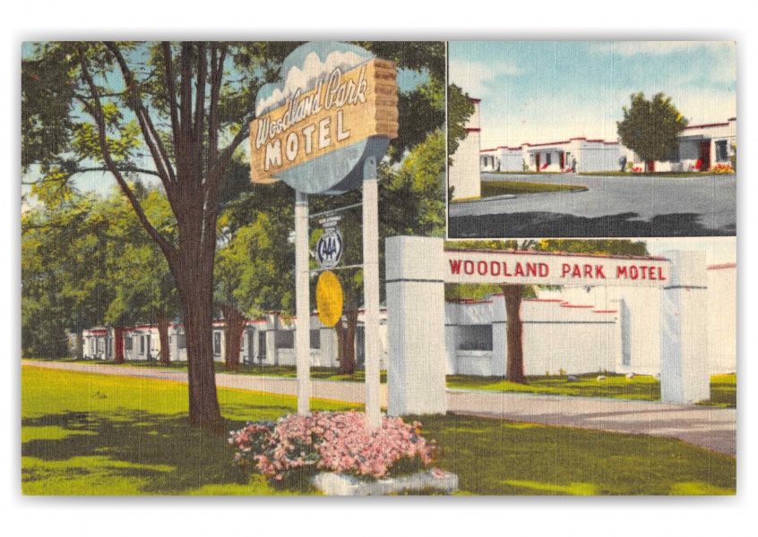 Spokane Washington Woodland Park Motel