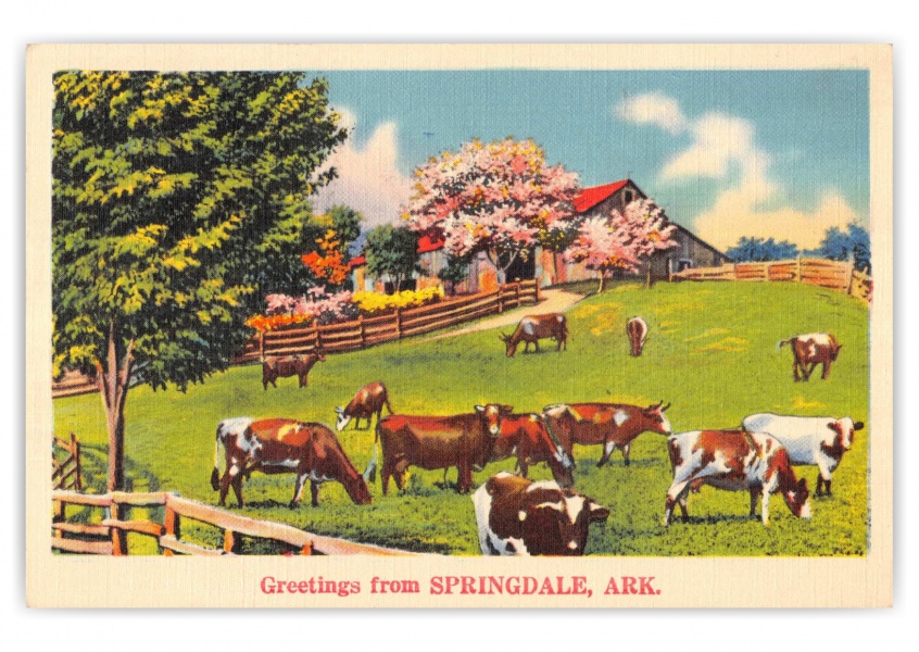 Springdale, Arkansas, Greetings from