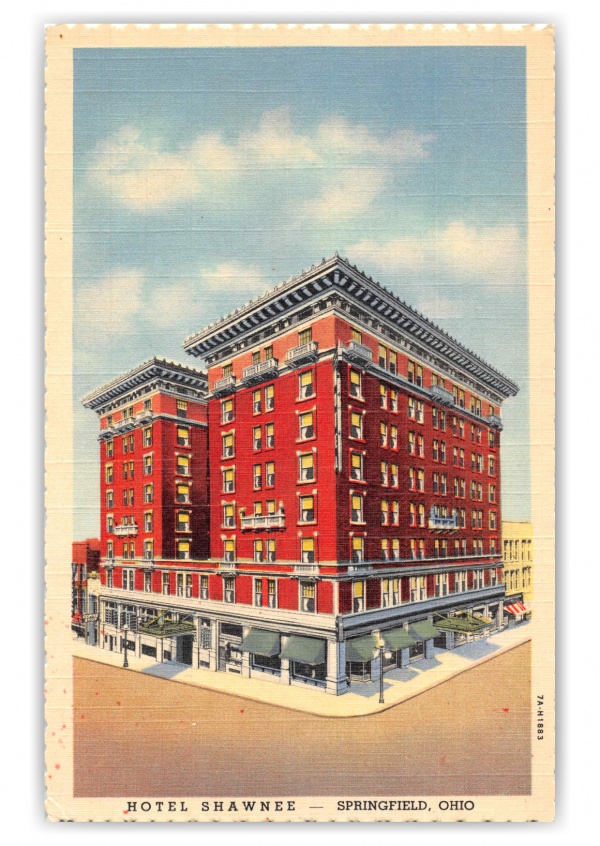 Springfield Ohio Hotel Shawnee Exterior