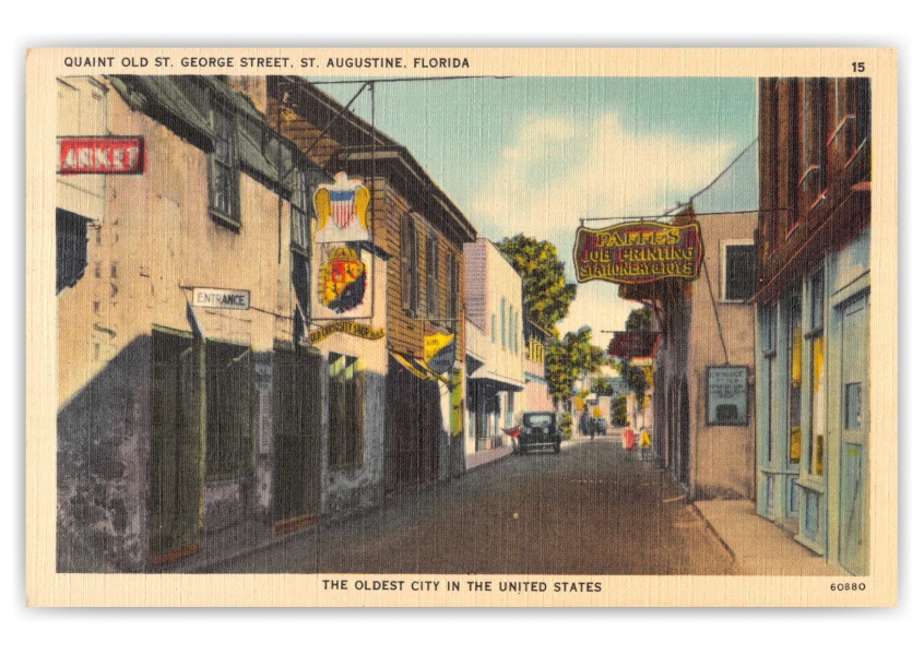 St. Augustine, Florida, Quaint Old St. George Street