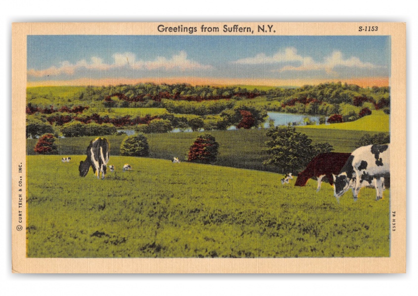 Suffern, New York, farmland greetings