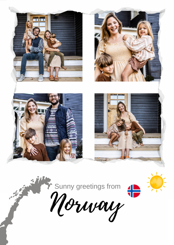 Sunny greetings from Norway