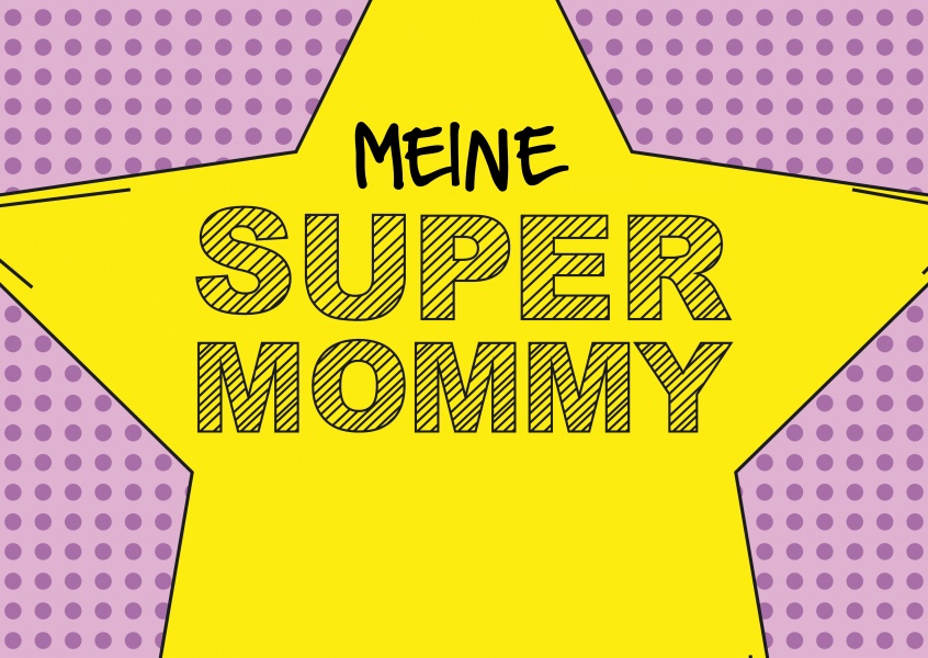 Over-Night-Design Meine Super-Mommy